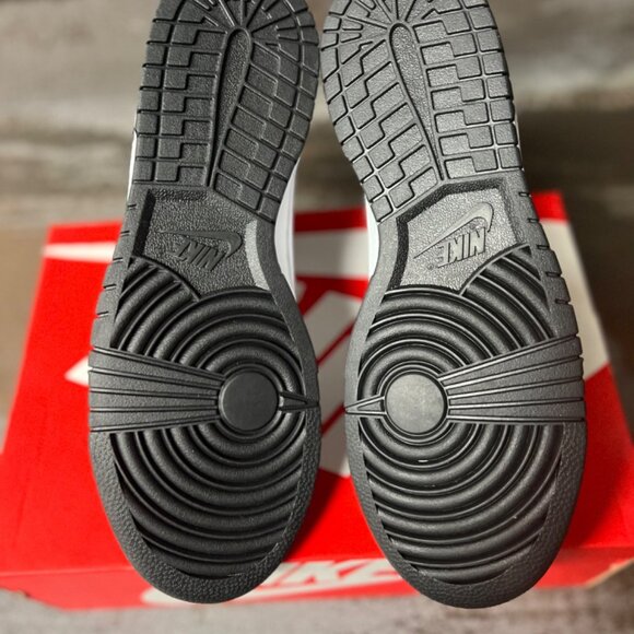 Nike Dunk High Black White (2021) Size 10.5- DD1399-105 - Picture 10 of 14